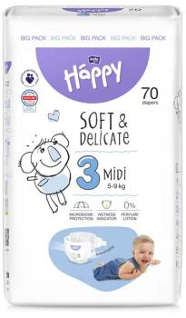 Bella Baby Happy Windeln Gr. 3, 5 - 9 kg, 50 Stk.